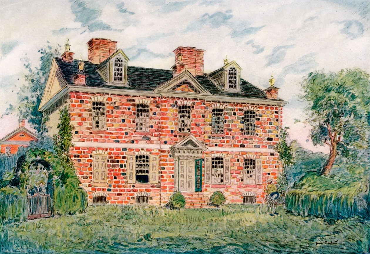 Cliveden, Germantown, Pensilvânia, EUA, século XVIII 1921. de James Preston