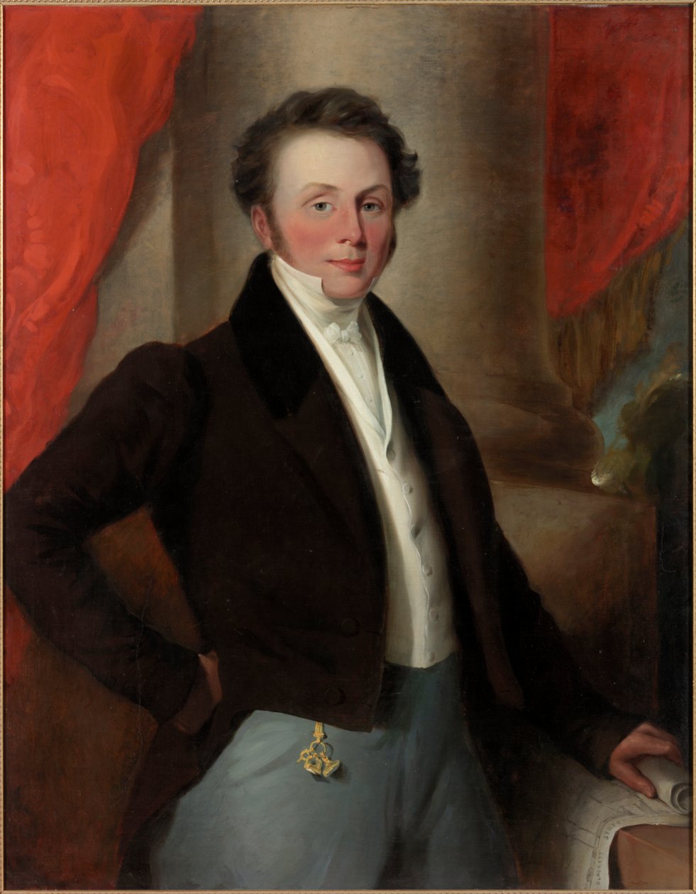 Retrato de Richard Grainger, c.1827 de James Ramsay