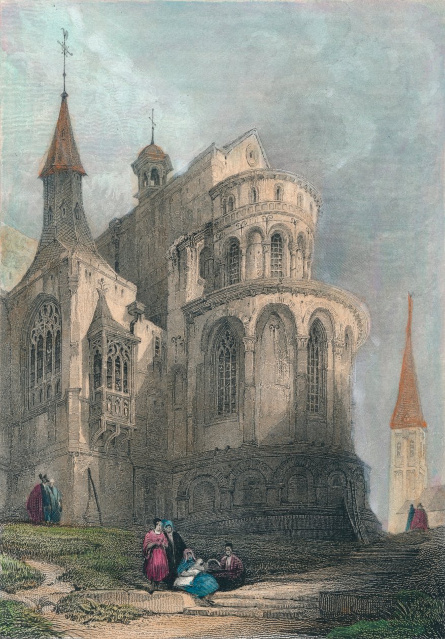 "A Igreja de Santa Maria". Colónia", 1834 de James Redaway