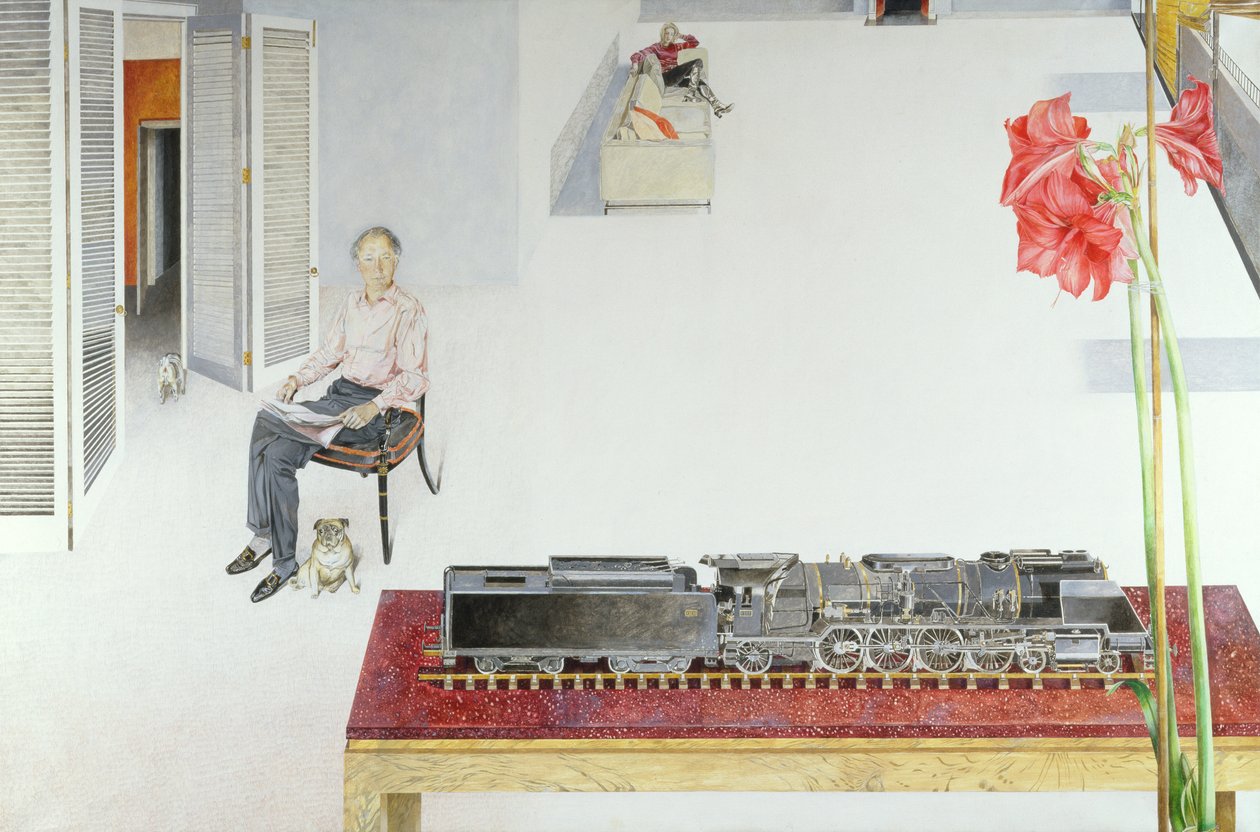 Retrato de lorde John Cholmondeley, 1968 de James Reeve