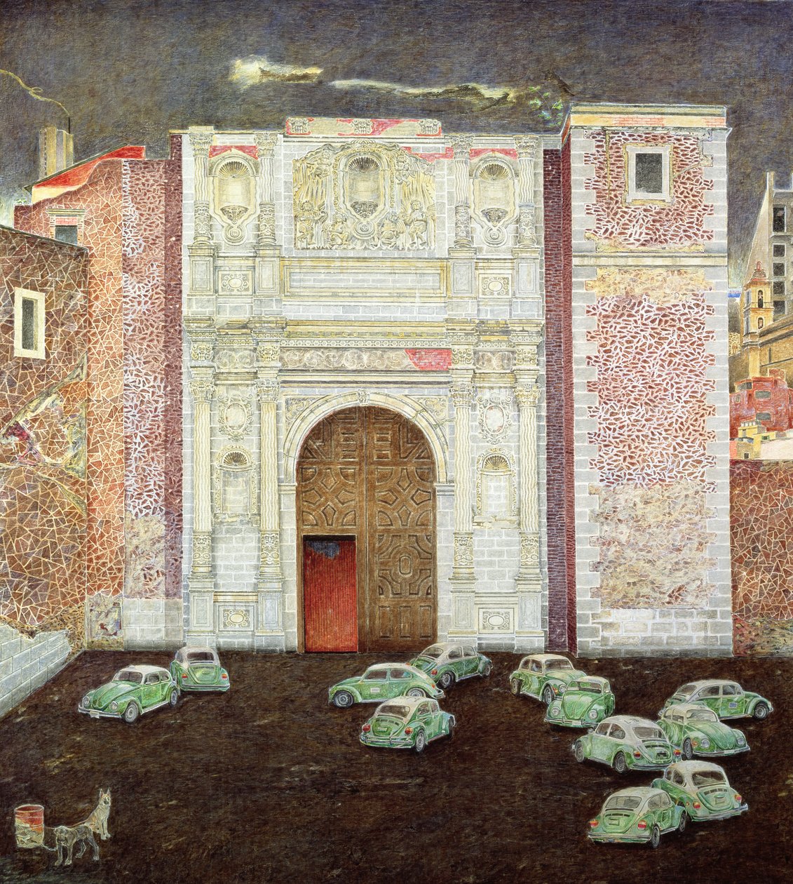 Taxi Depot, San Lazaro, Cidade do México, 2003 de James Reeve