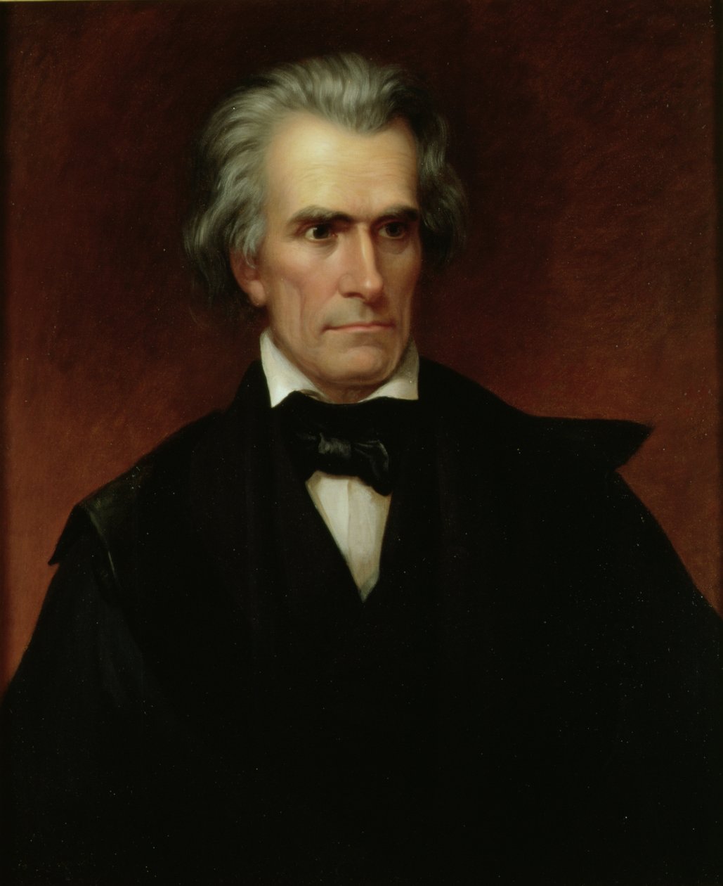 John Caldwell Calhoun (1782-1850) c.1845 de James Reid Lambdin