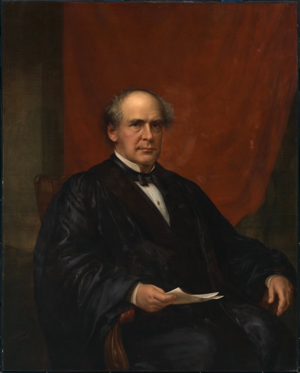 Salmon P. Chase, c. 1864-1873. de James Reid Lambdin