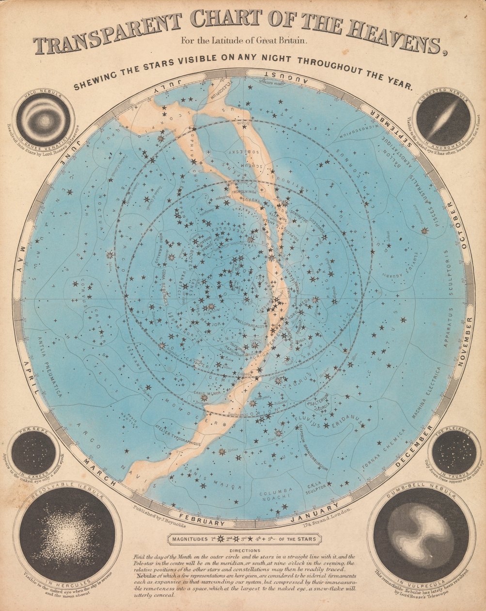 Mapa dos céus de James Reynolds