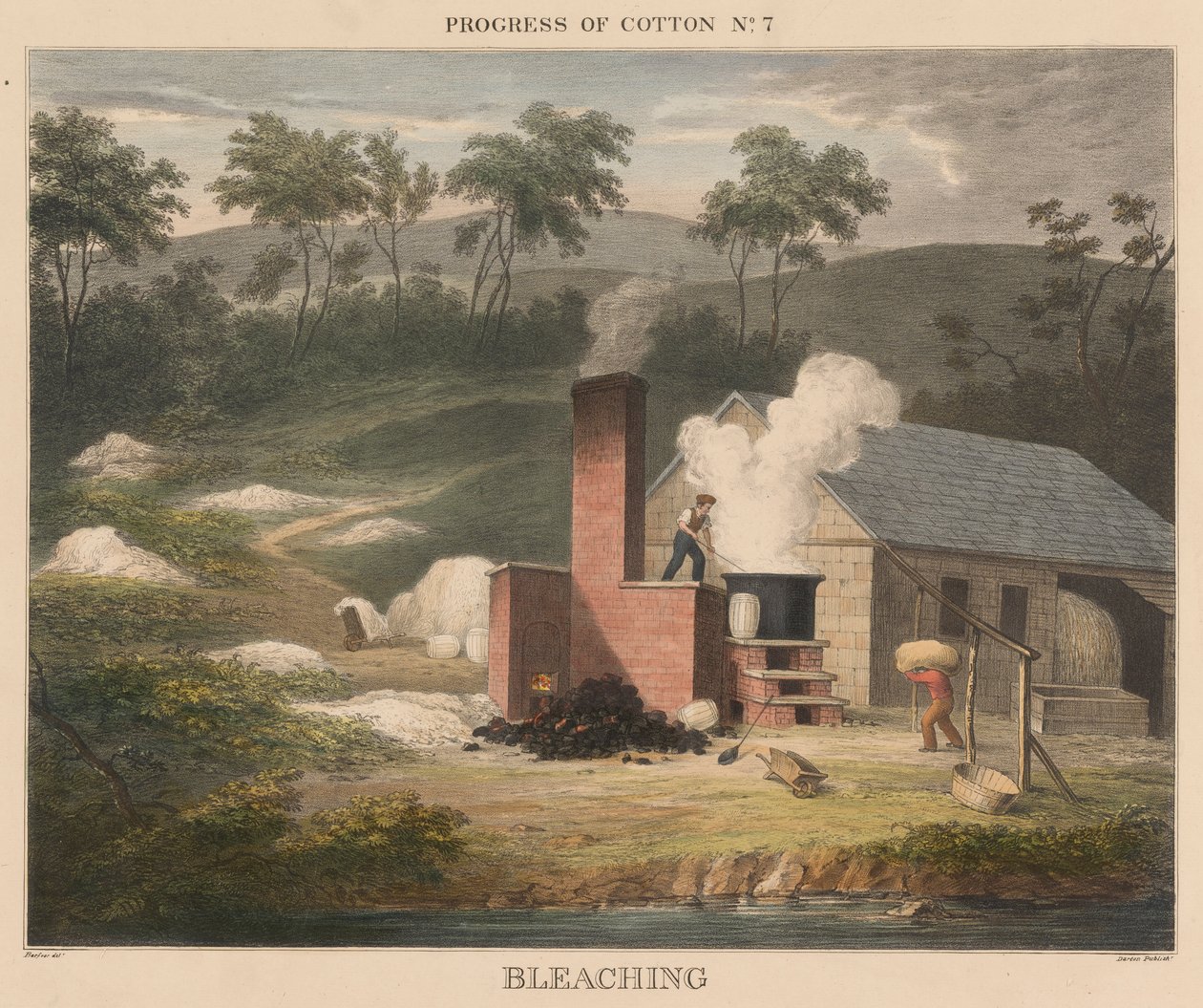 Progresso do algodão, #7: Branqueamento de James Richard Barfoot