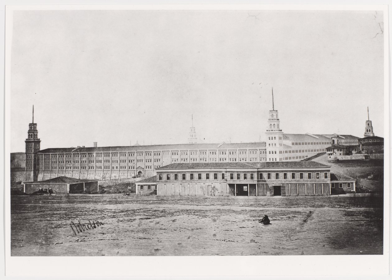 Quartel, Scutari, 1854 de James Robertson