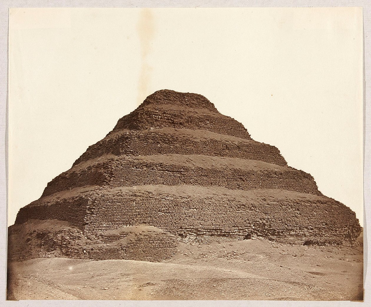 Egito. Sacará. Pirâmide escalonada de Djoser de James Robertson
