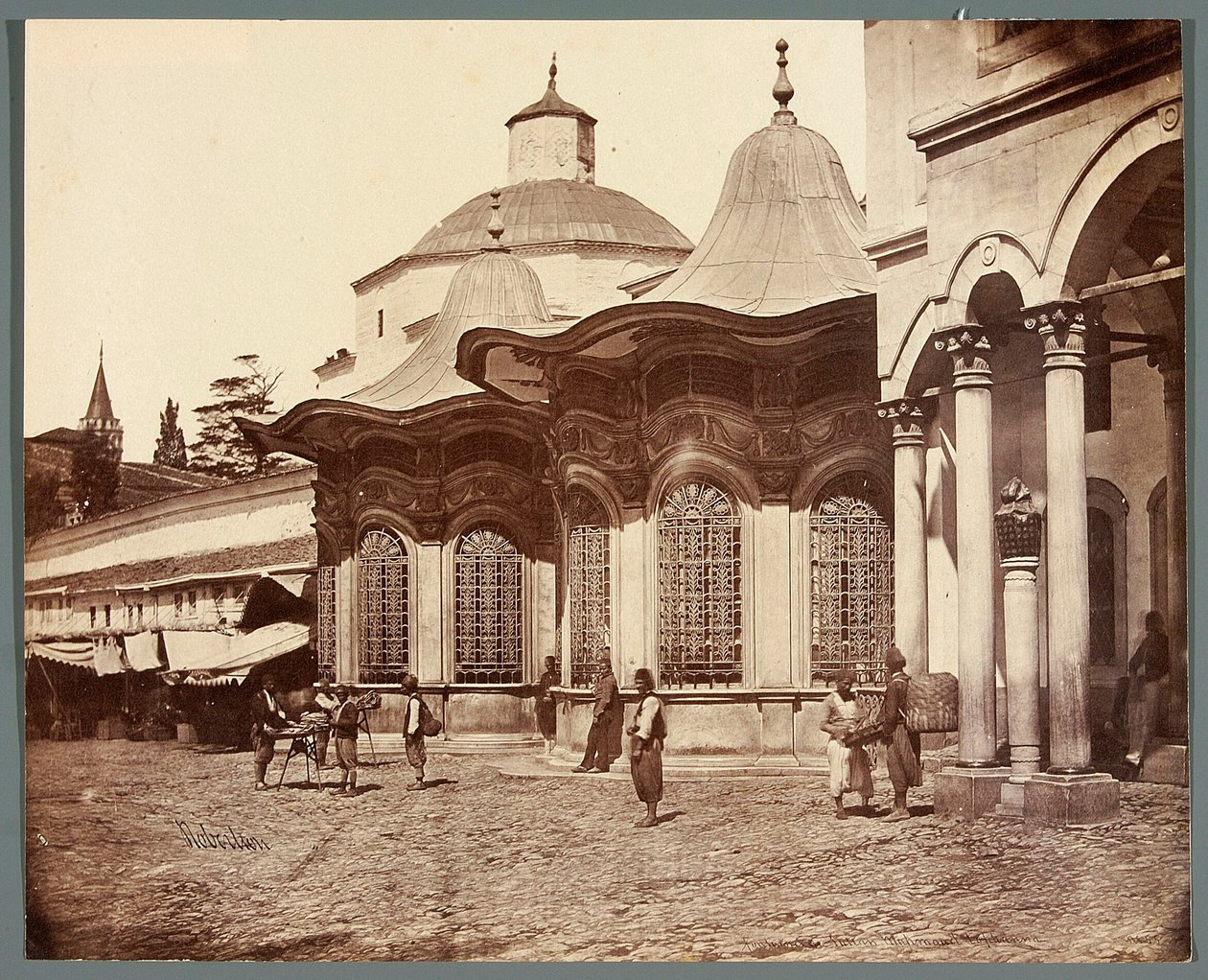 Fonte do sultão Mahmud, Tophane de James Robertson