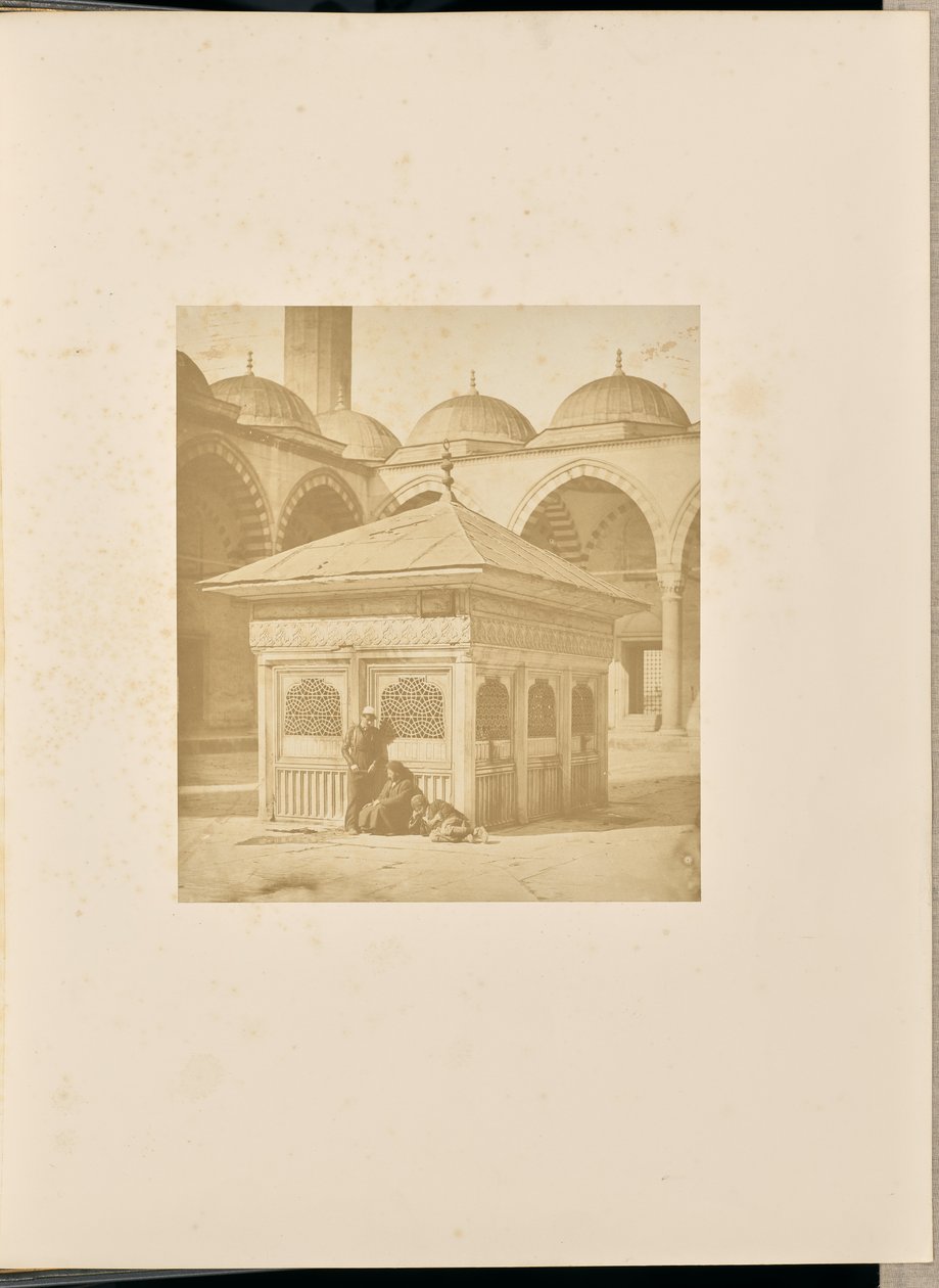[Fonte no pátio da Mesquita Sülemaniye] de James Robertson