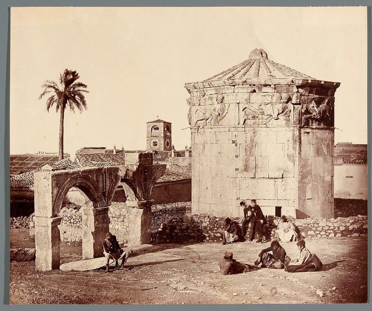 «Torre dos Ventos. Atenas» [Atenas. Torre dos Ventos] de James Robertson