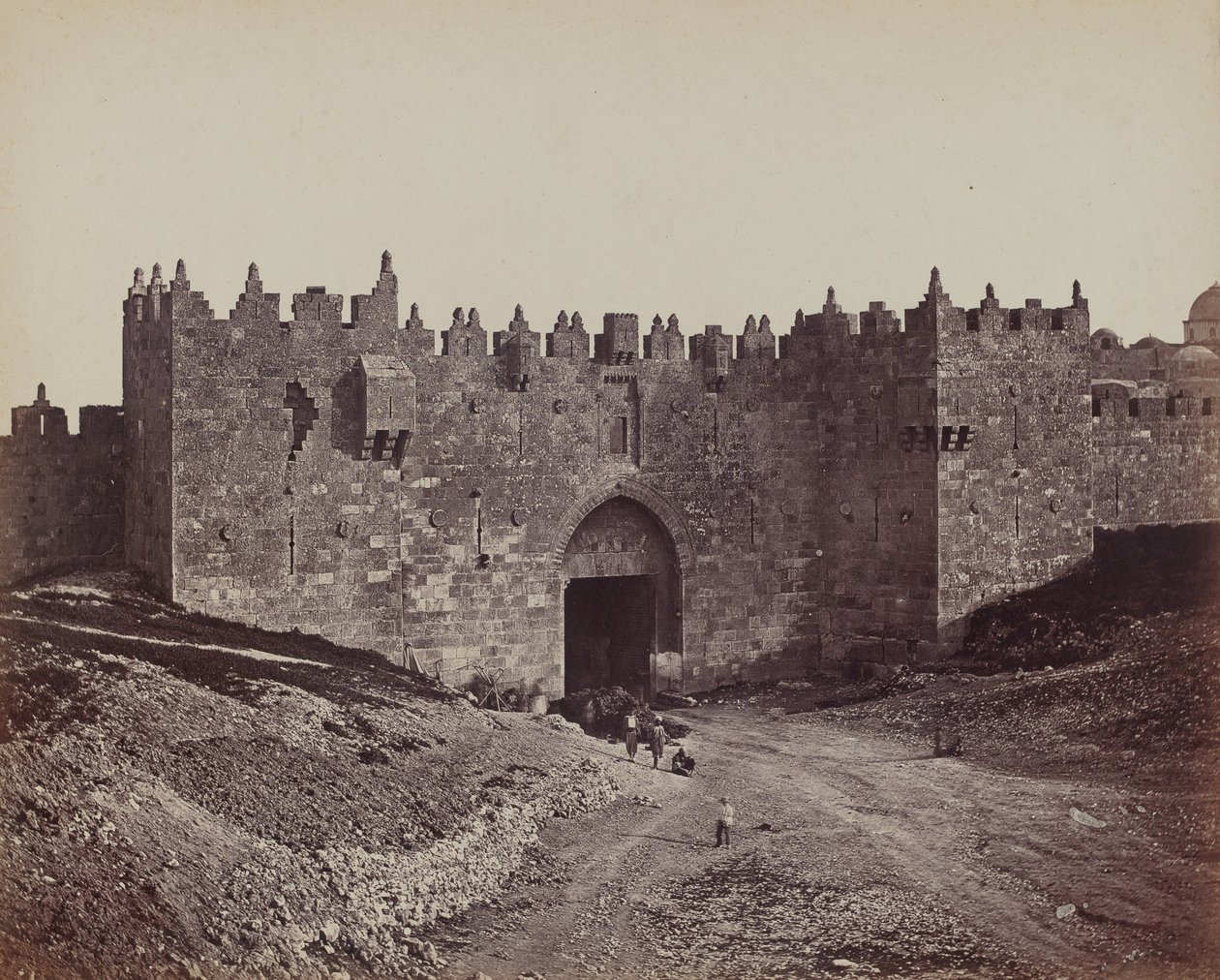 Porte de Damas de James Robertson, and Felice Beato