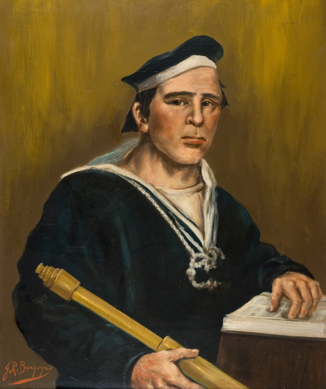 Robert Annan (1834-1867) (petróleo a bordo) de James Ross Burgoyne