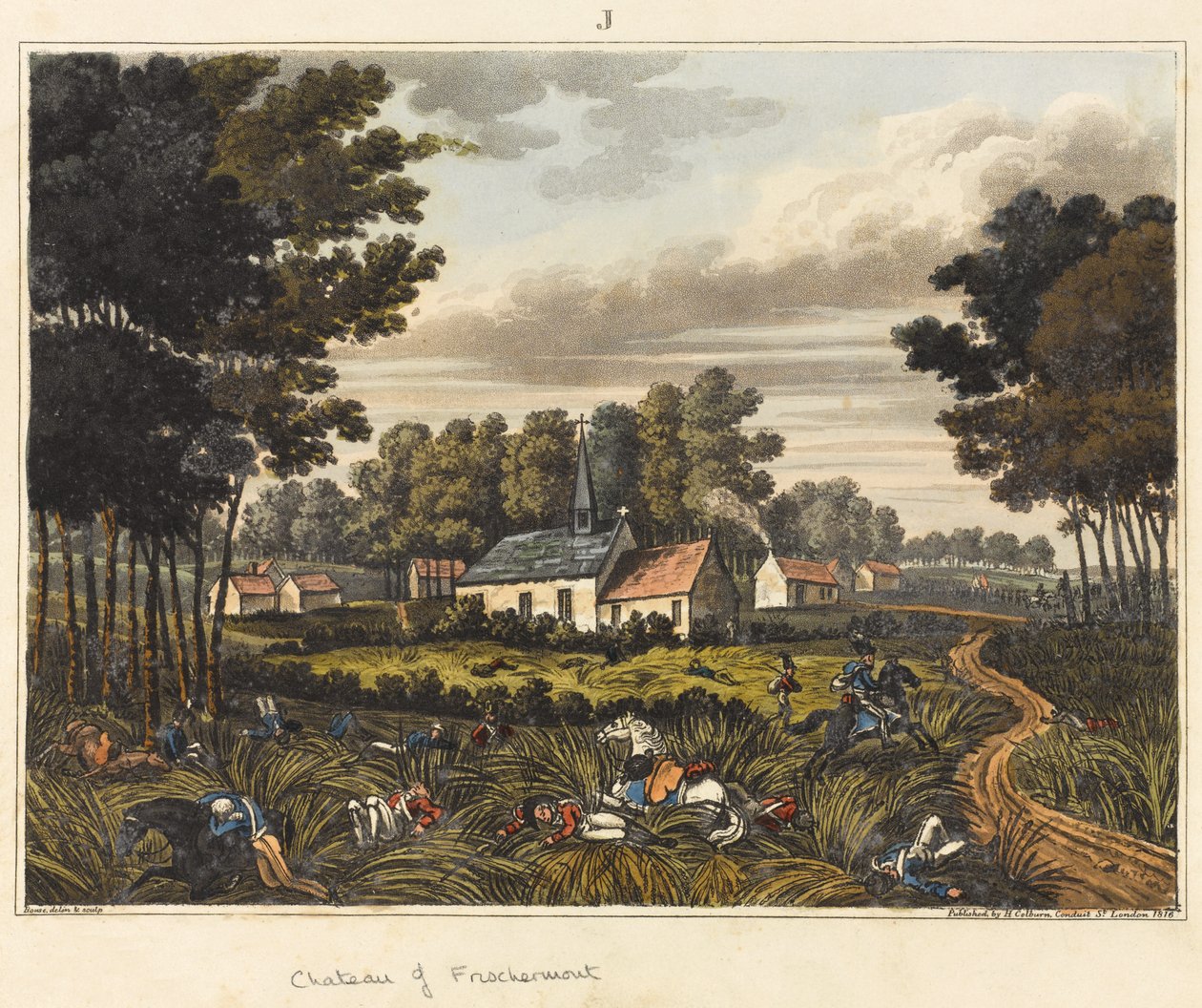 Castelo de Frischermont | James Rouse | Impressão de arte