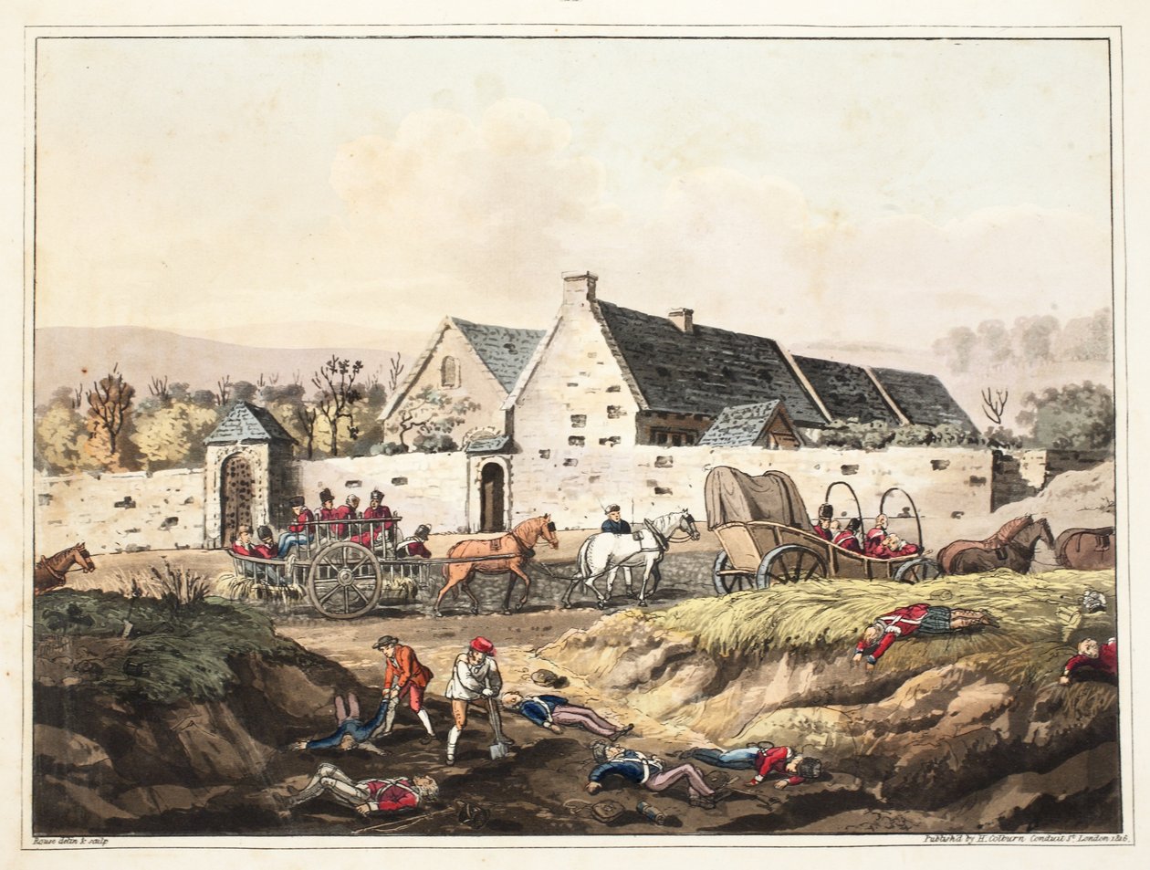 A fazenda de La Haye Sainte de James Rouse