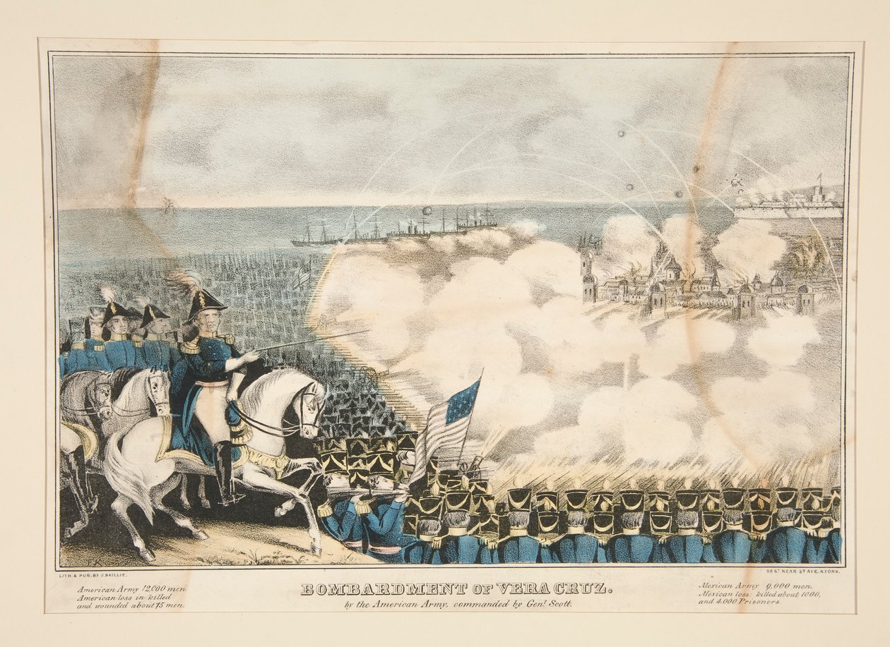Bombardeio de Vera Cruz de James S. Baillie