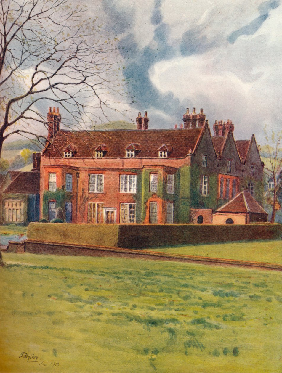"Barrow Green Court, Oxted", 1913, 1914. de James S Ogilvy
