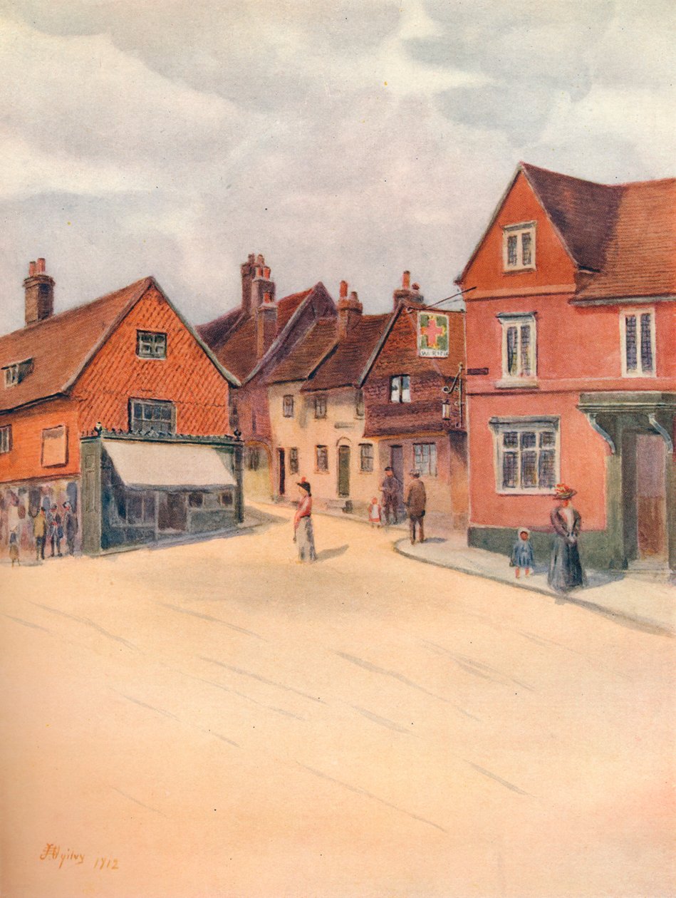 Rua Slipshoe, Reigate, 1912, 1914 de James S Ogilvy