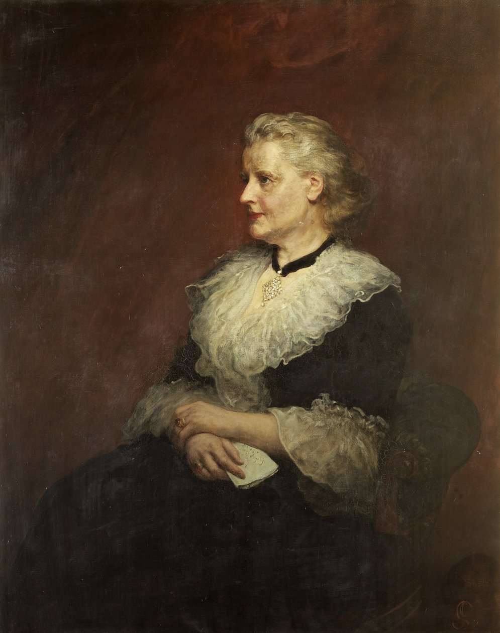 Dame Emily Frances Smyth (óleo sobre tela) de James Sant