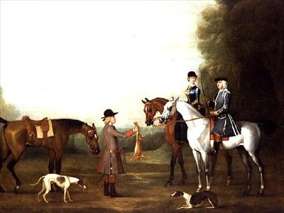 Uma Cena de Coursing de James Seymour