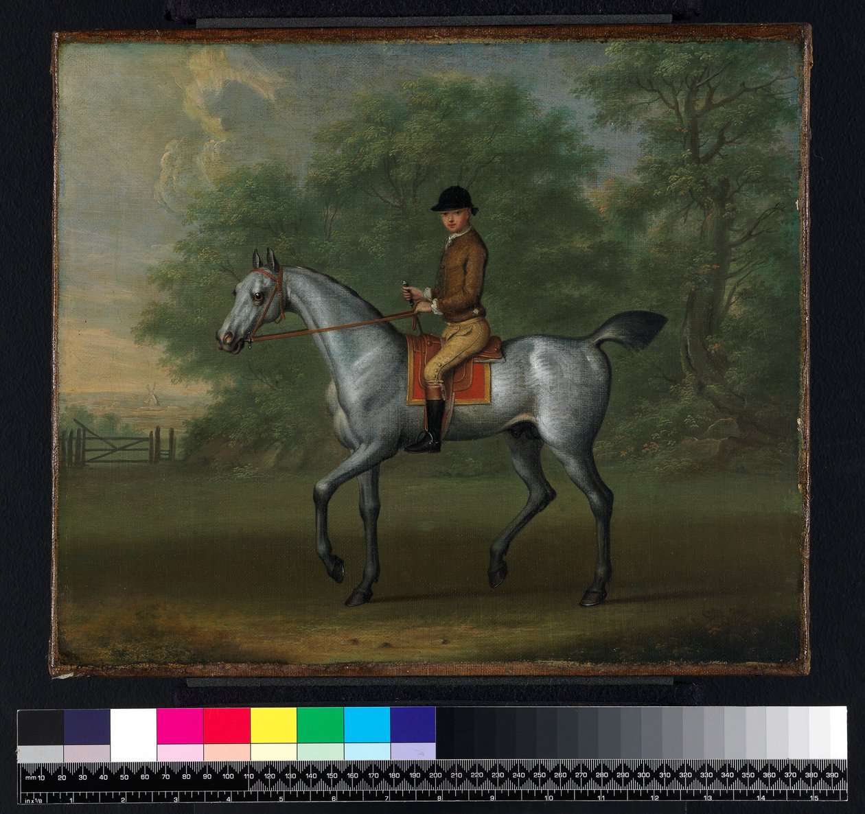 Cavalo e noivo, década de 1740 de James Seymour