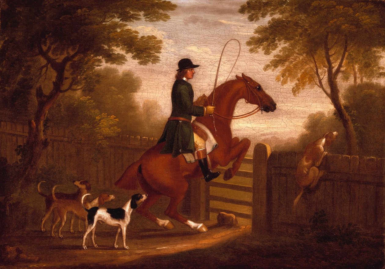 Saltar o portão por James Seymour de James Seymour
