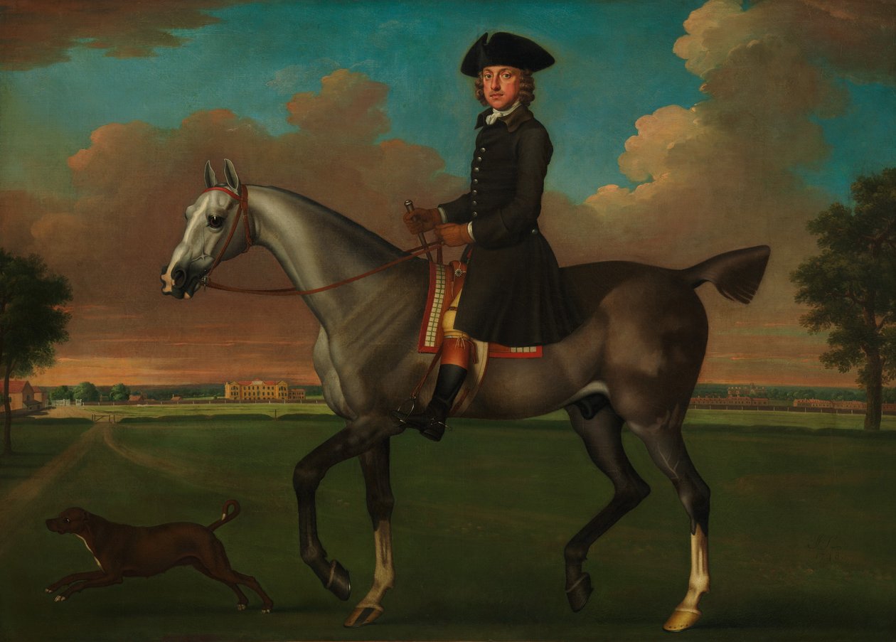 Retrato de um cavaleiro. de James Seymour