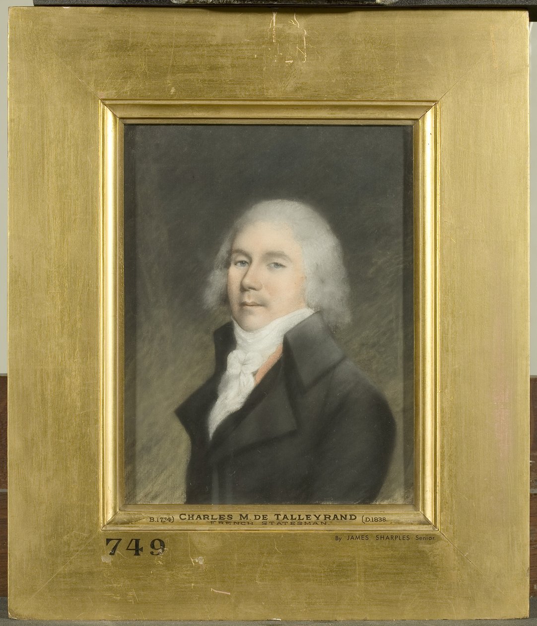 Charles Maurice de Talleyrand-Perigord (pastel sobre papel) de James Sharples