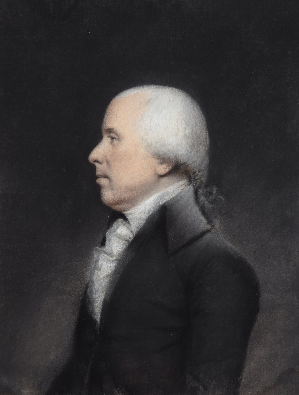 Dr. Benjamin Rush (pastel sobre papel cinzento) de James Sharples