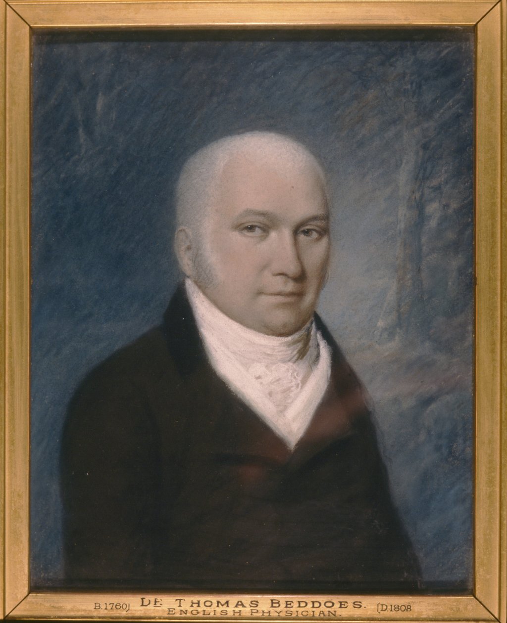 Dr. Thomas Beddoes (aguarela sobre papel) de James Sharples
