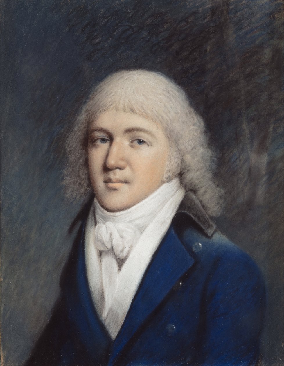 Louis Philippe, cerca de 1797 (pastel sobre papel cinzento) de James Sharples