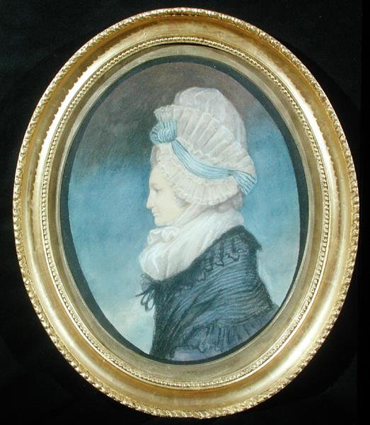 Sra. Thrale (pastel sobre papel) de James Sharples