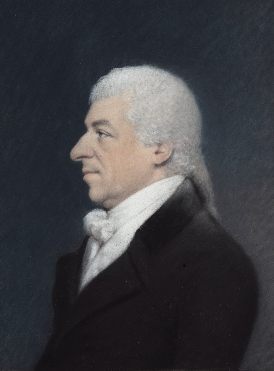 Sir William Blissart (pastel sobre papel cinzento) de James Sharples