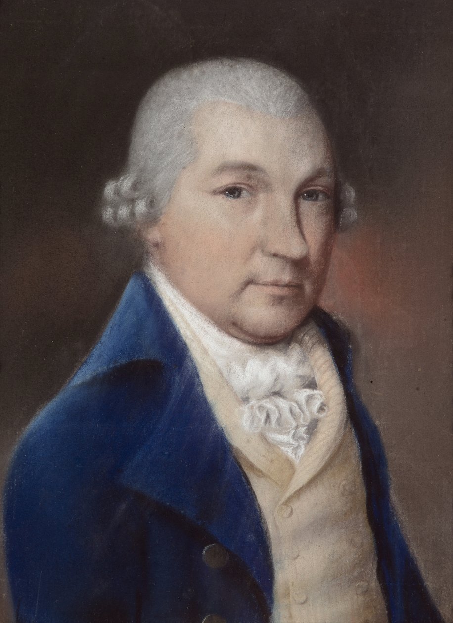 Thomas Andrewes (pastel sobre papel cinzento) de James Sharples