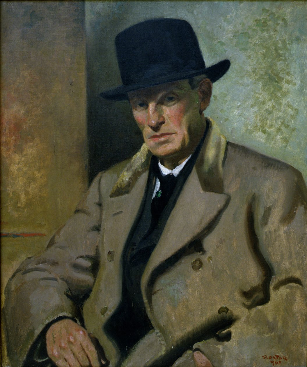 Retrato de Jack B. Yeats de James Sinton Sleator