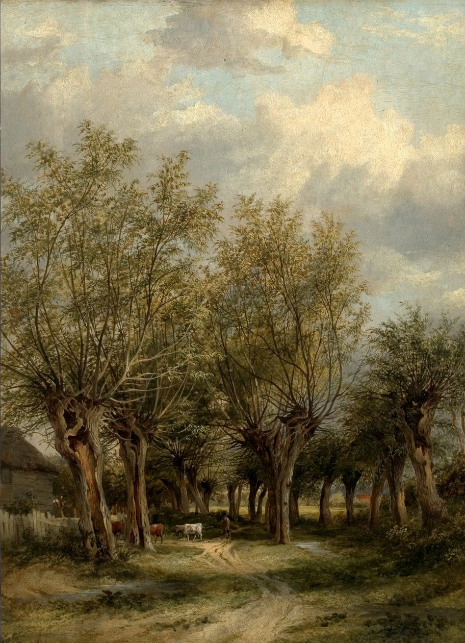 Uma pista perto de Norwich, Norfolk, c.1830 de James Stark