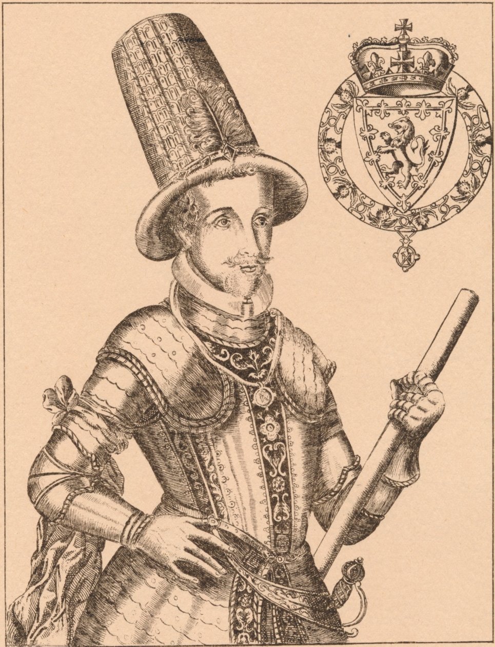 Tiago VI da Escócia, Tiago I da Inglaterra e Irlanda 1566-1625, 1889 de James Stirling