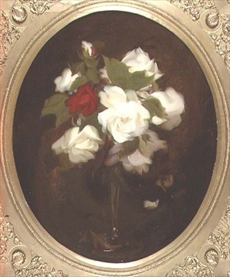 Natureza Morta com Rosas (óleo sobre tela) de James Stuart Park