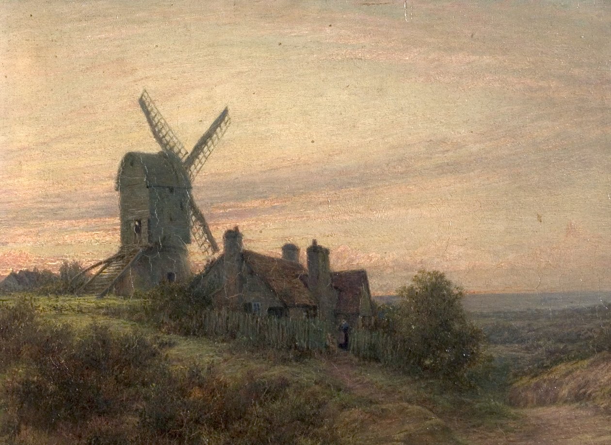 Nottingham Forest and Windmill de James T. Hart