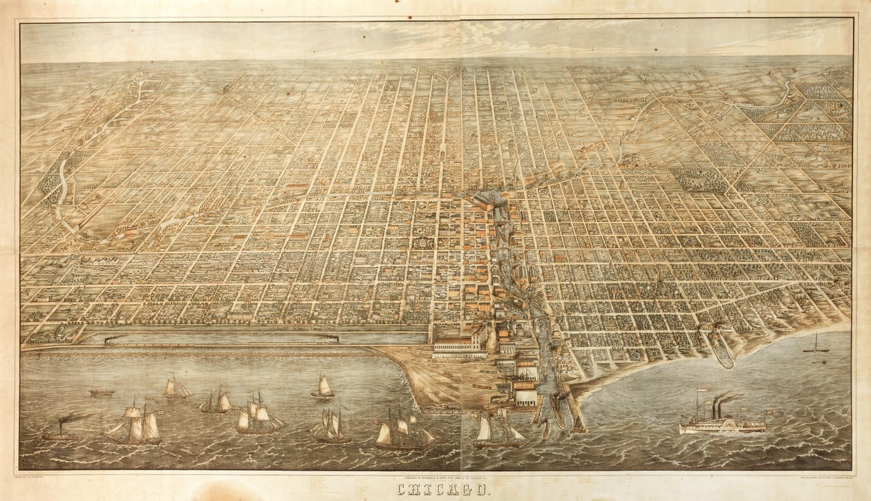 Chicago (cor litho) de James T. Palmatary
