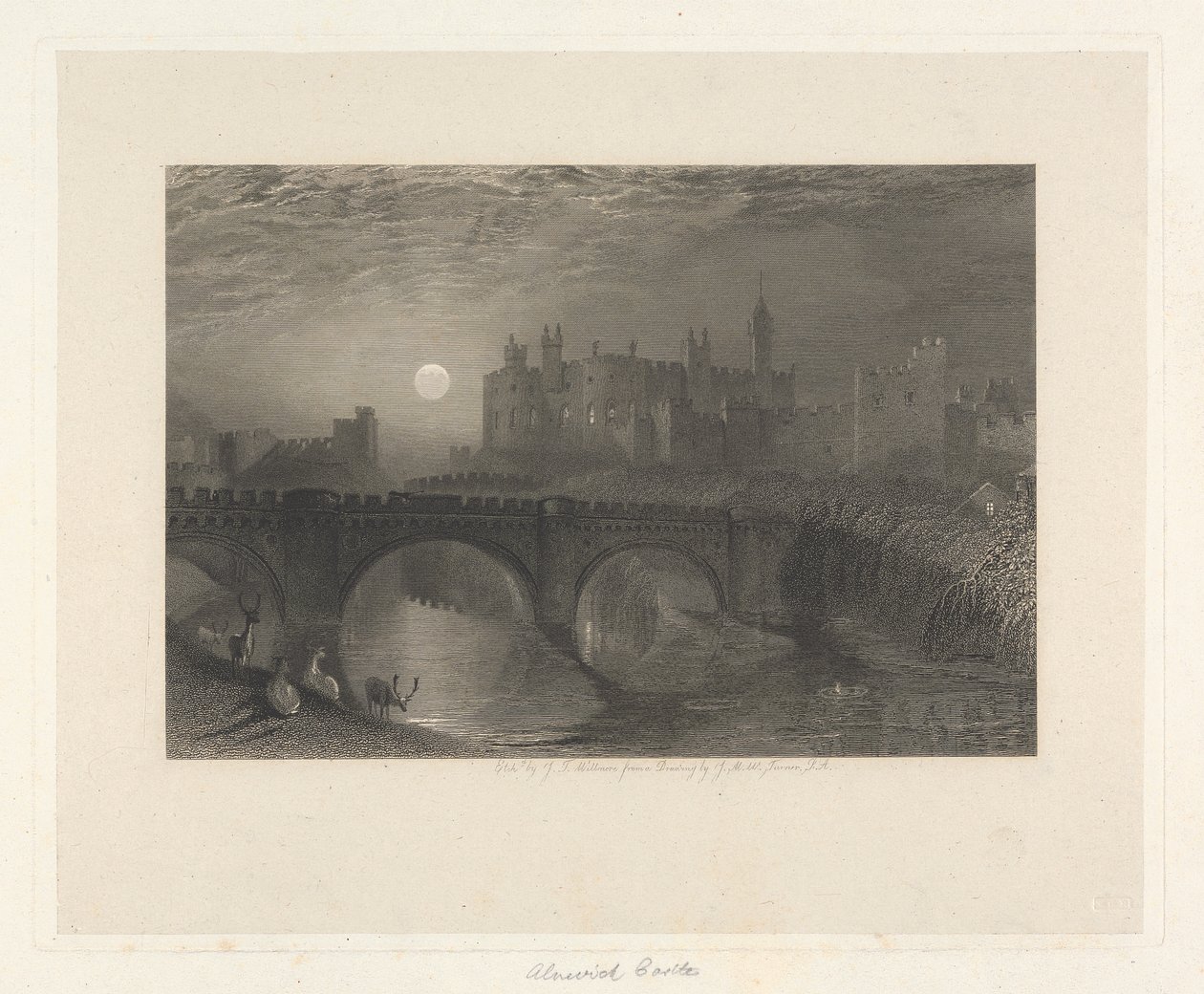 Castelo de Alnwick, Northumberland de James T. Willmore
