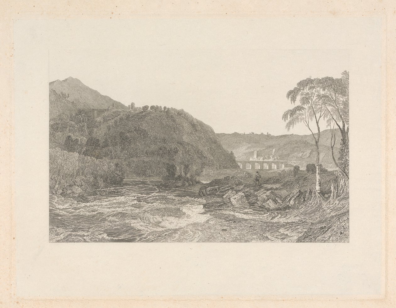 Llangollen, País de Gales do Norte de James T. Willmore