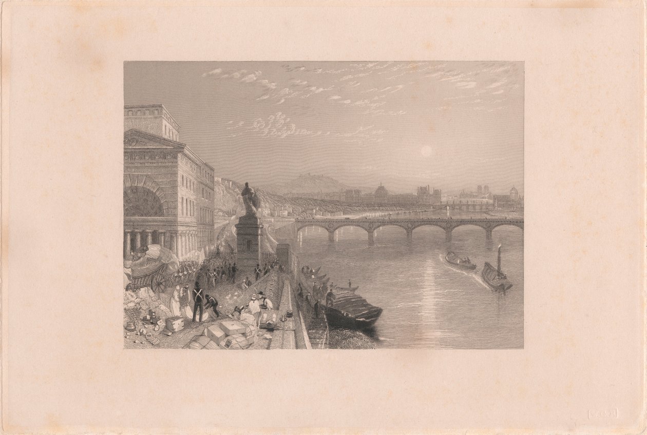Paris da Barriere de Passy de James T. Willmore