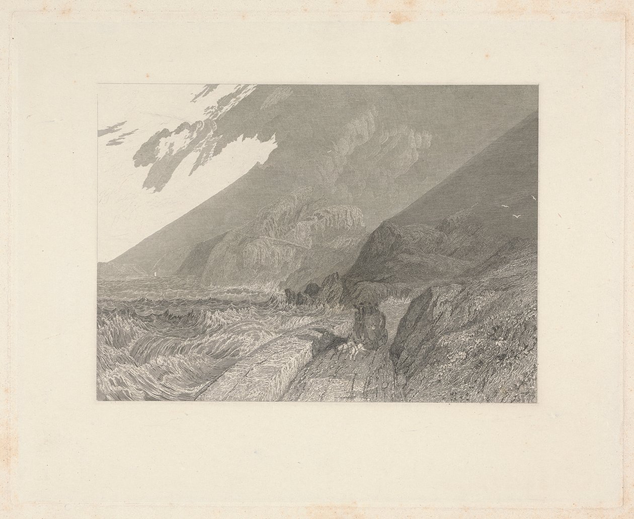 Penmaen Maur, Caernarvonshire de James T. Willmore