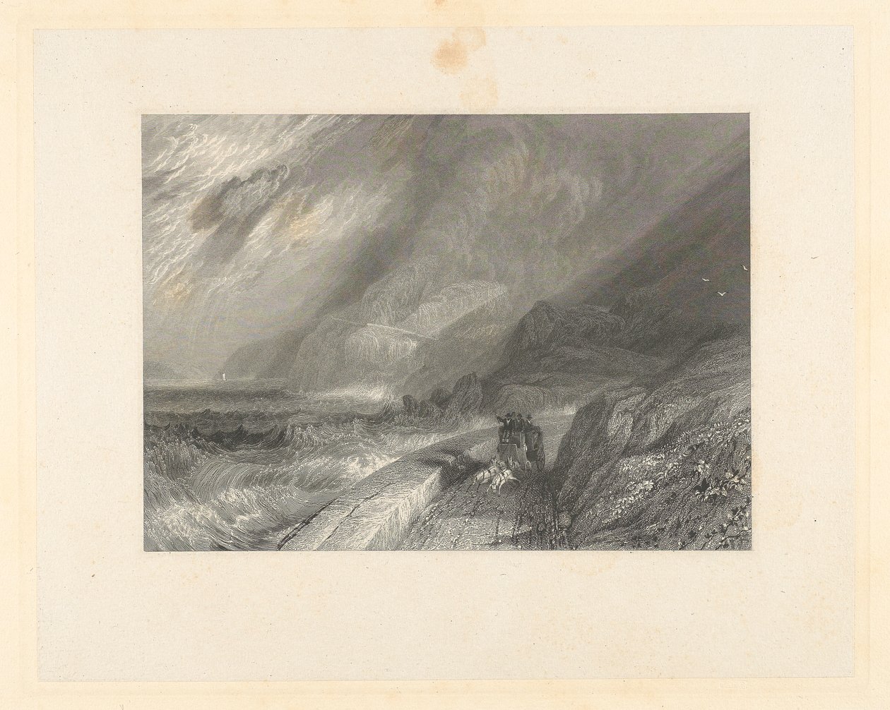 Penmaen Mawr, Caernarvonshire de James T. Willmore