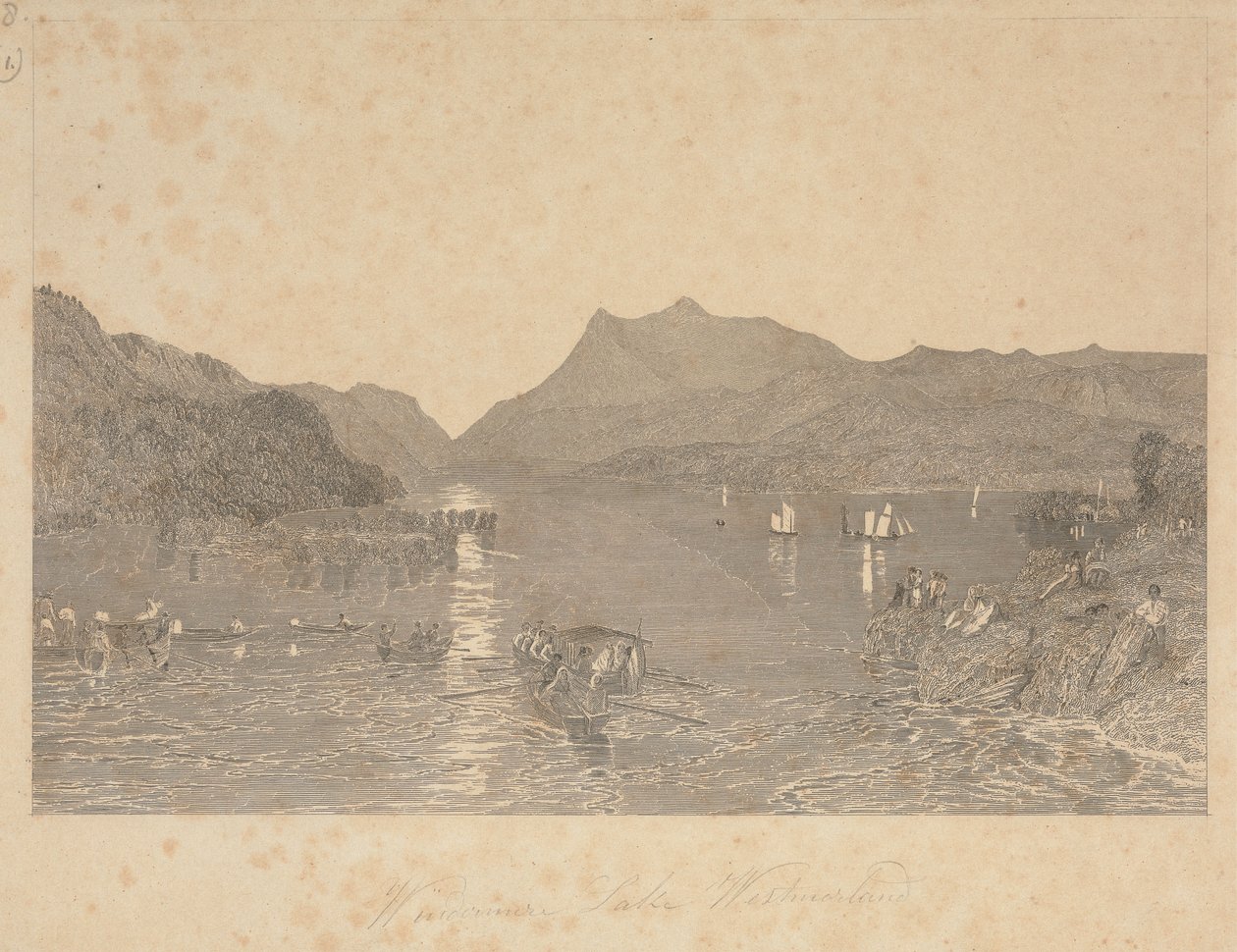 Winander-Mere, Westmoreland de James T. Willmore