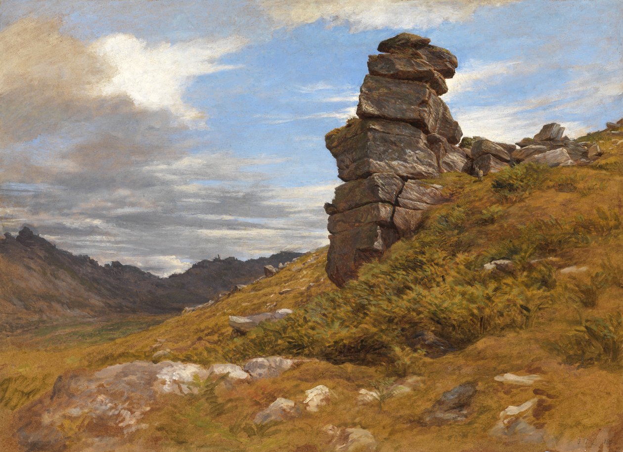 Caverna da Mãe Meldrum de James Thomas Linnell