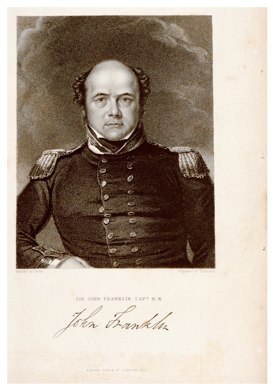 Sir John Franklin Capt. R.N. John Franklin de James Thomson