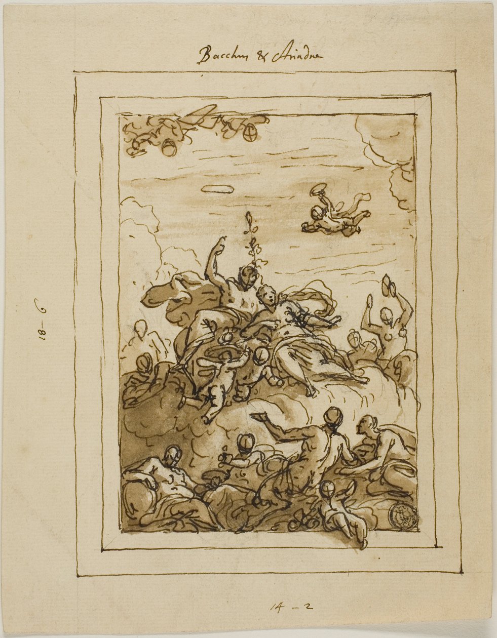 Baco e Ariadne de James Thornhill