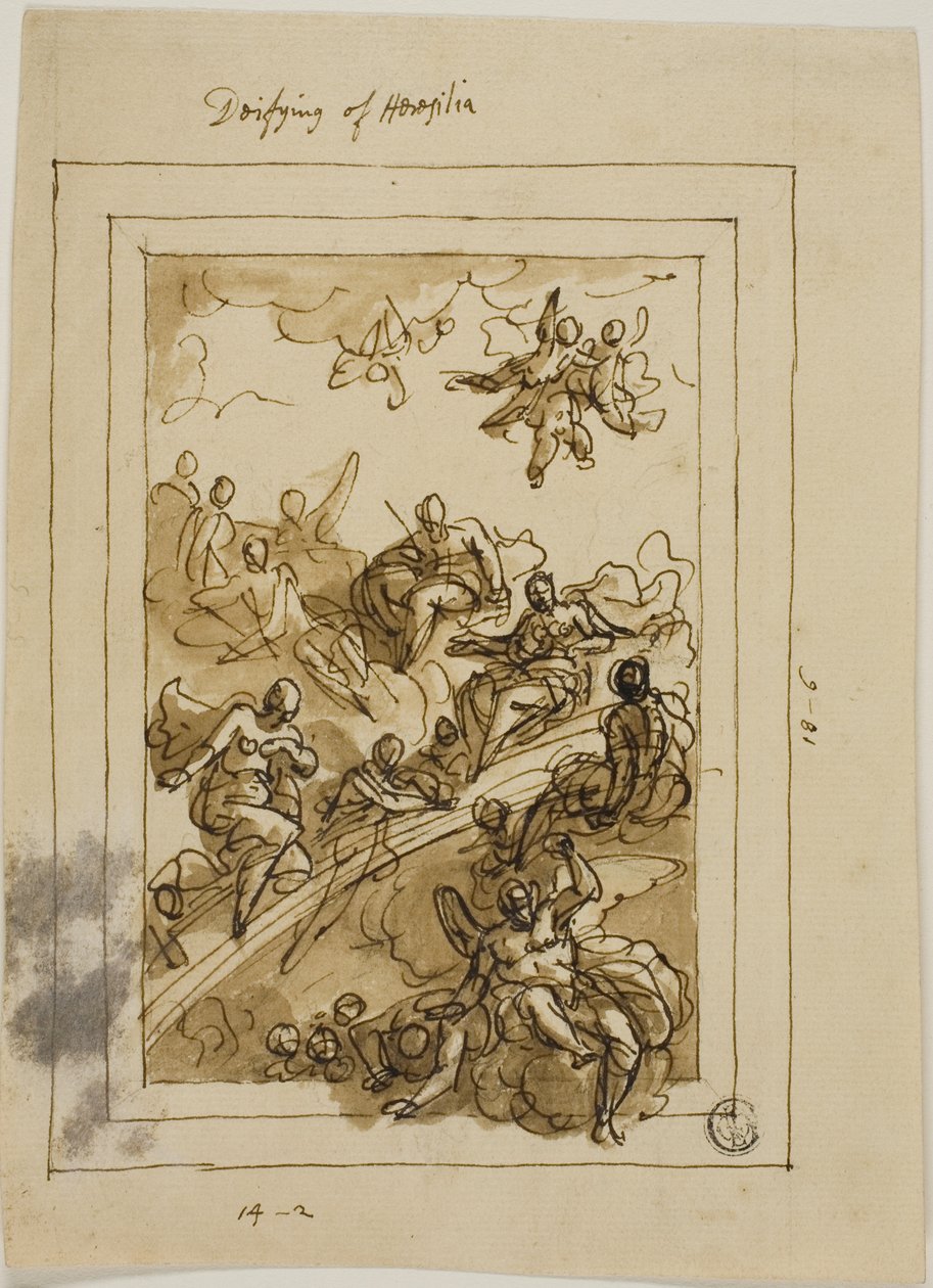 Deificação de Horofilia de James Thornhill