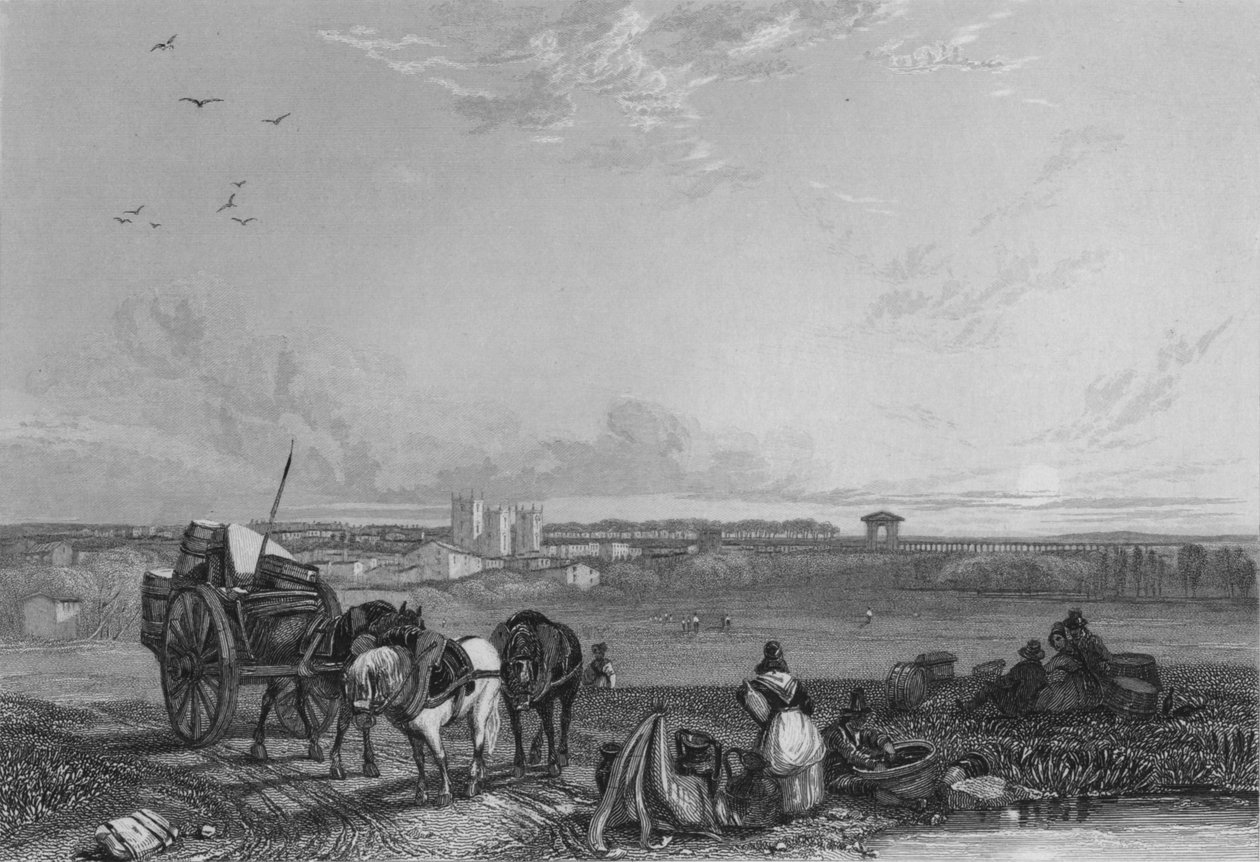 Montpelier, França, 1838. de James Tibbitts Willmore